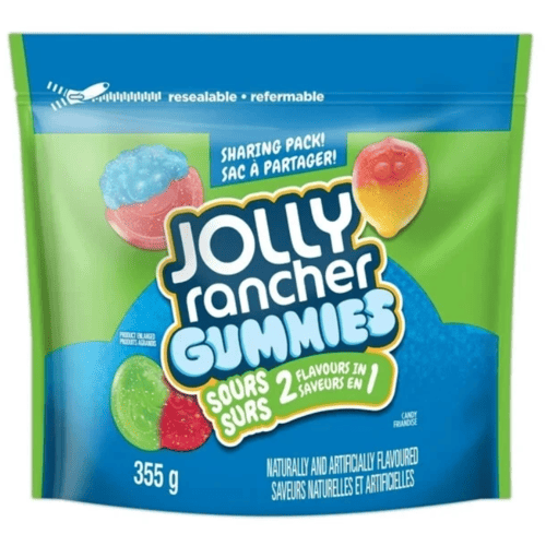 JOLLY RANCHER Fresh Gummies 2-in-1 Sours, 12.5 oz