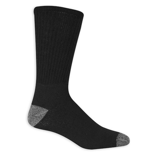 Athletic Works Men's Crew Socks 12 Pack
