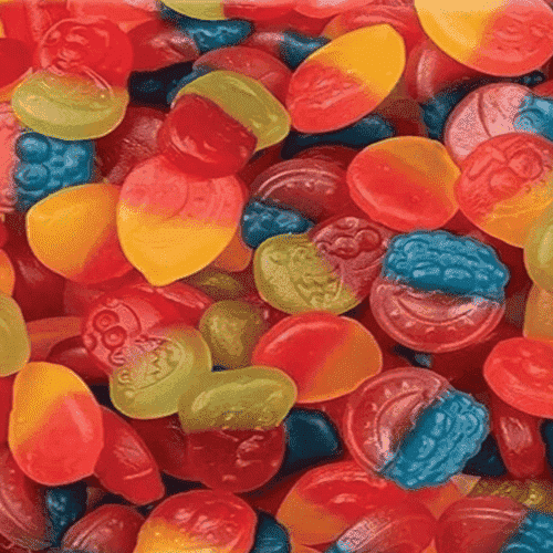 Jolly Rancher 2 IN 1 Gummies, Bulk Soft Candy, 1 Pound