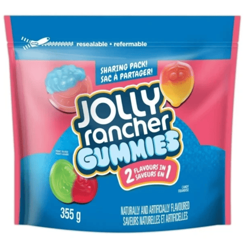JOLLY RANCHER Fresh Gummies, 2-in-1 Original Candy, 12.5 oz