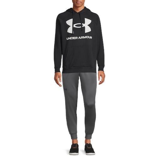 Under Armour Men's and Big Men's UA Rival Fleece Big Logo Hoodie