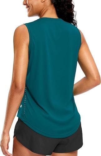 SANTINY Sleeveless Workout Tops for Women
