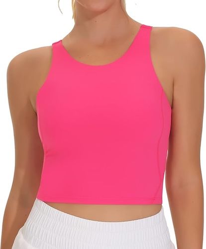 THE GYM PEOPLE Women's Sports Bra Sleeveless Workout Tank Tops