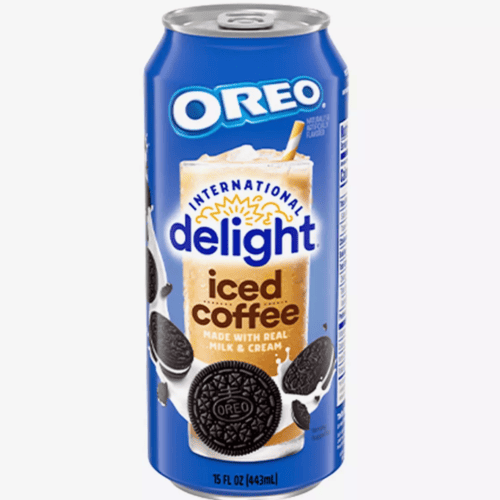 Oreo International Delight Iced Coffee, Real Milk and Cream, 15 fl oz