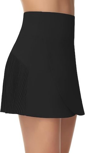 THE GYM PEOPLE Women's High Waisted Tennis Skirts