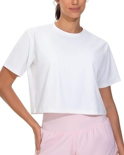 THE GYM PEOPLE Workout Crop Tops for Women