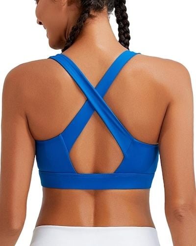 RUNNING GIRL High Support Running Strappy Women's Sports Bra
