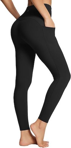 BALEAF Leggings High Waisted Ankle Pants Moisture-Wicking