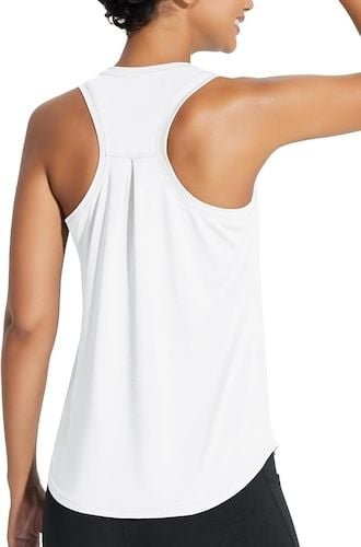 BALEAF Women's Workout Tank Tops Athletic Yoga Top Racerback