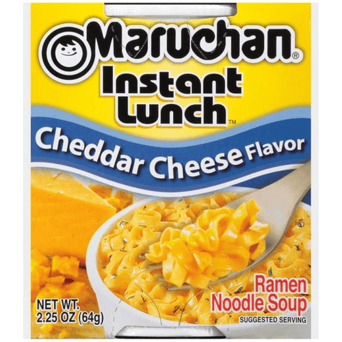 Maruchan Instant Lunch Ramen Noodle Soup, Cheddar Cheese Flavor, 2.25 oz