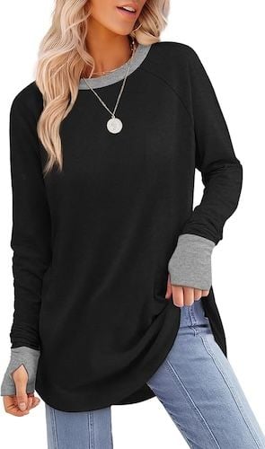 XIEERDUO Womens Tunic Tops