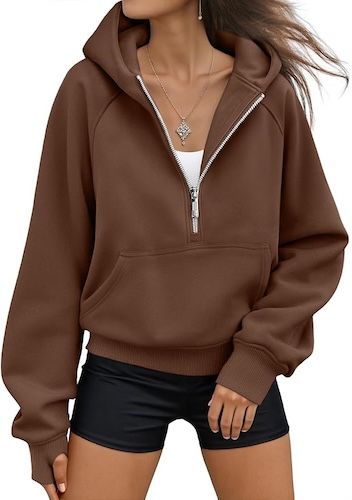 AUTOMET Womens Hoodies Fleece Fall Fashion