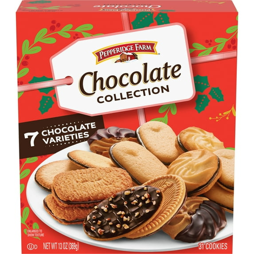 Pepperidge Farm Chocolate Collection Cookies, 7 Varieties, 13 oz, 31 Cookies