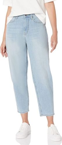 Amazon Essentials Women's High-Rise Relaxed Jean