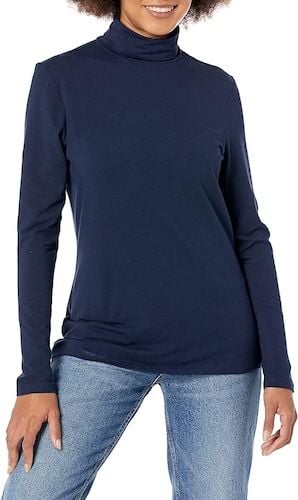 Amazon Essentials Womens Long-Sleeve Turtleneck