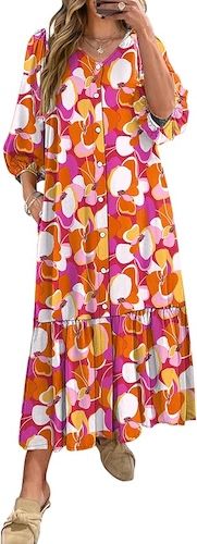 ANRABESS Boho Maxi Dresses for Women