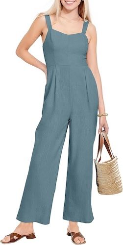 ANRABESS Womens One Piece Casual Summer Jumpsuit