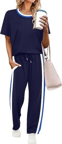 WIHOLL 2 Piece Lounge Sets for Women Summer Outfits