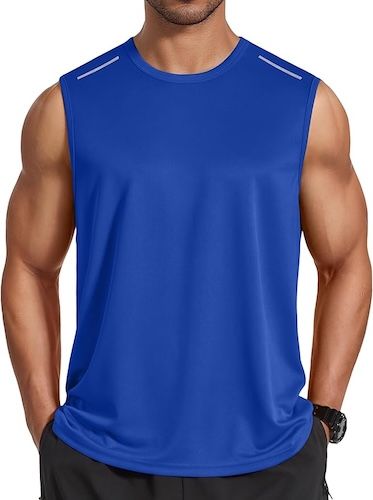 COOFANDY Men's Sleeveless Shirt Quick Dry Workout Tank Top
