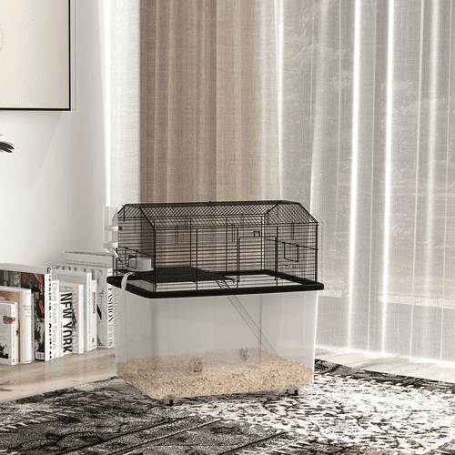 PawHut 2-Platform Hamster Cage, 22-in