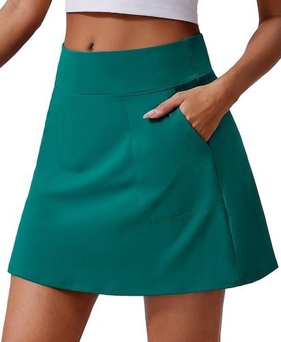 PINSPARK 17" Golf Skorts for Woman