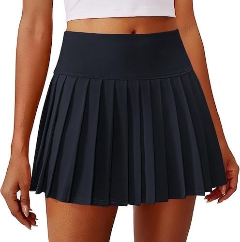 PINSPARK Pleated Tennis Skirts for Women