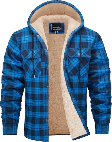 MAGCOMSEN Men's Flannel Jacket