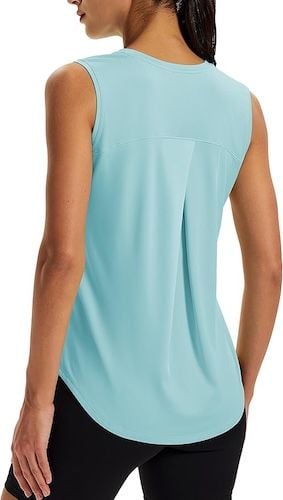 MAGCOMSEN Workout Tank Tops for Women Sleeveless Loose Fit