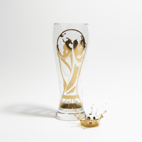 Wagon International 2026 FIFA World Cup Edition, Durable & Elegant Trophy Beer Glass, 11 oz