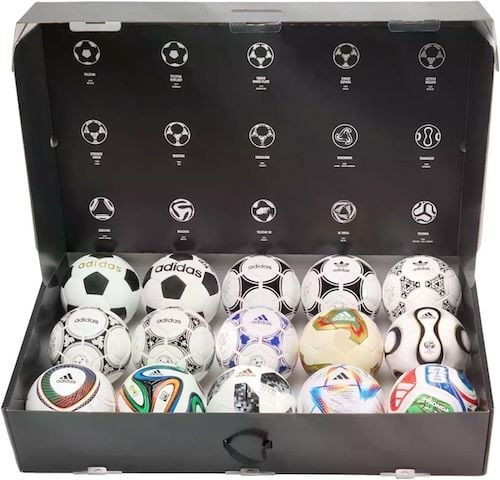 Adidas World Cup Historical Ball Set