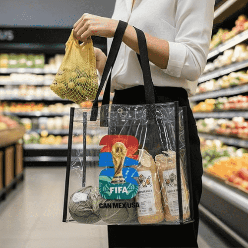 Wagon International 2026 FIFA World Cup Officially Authorized Transparent Bag