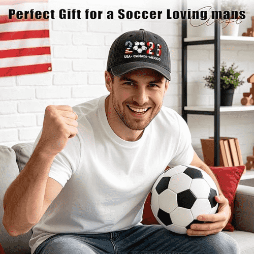 Okbycuyck 2026 FIFA World Cup USA CAN MEX Embroidered Baseball Cap
