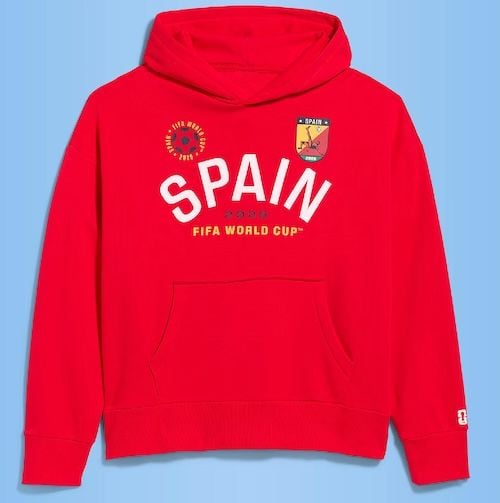 FIFA World Cup 26™ Spain Oversized Pullover Hoodie for Men