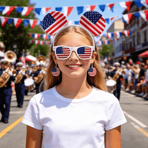 Maillarden 2026 FIFA World Cup USA Flag Party Fan Accessories Set with Headbands, Earrings, Tattoo Stickers and Novelty Glasses