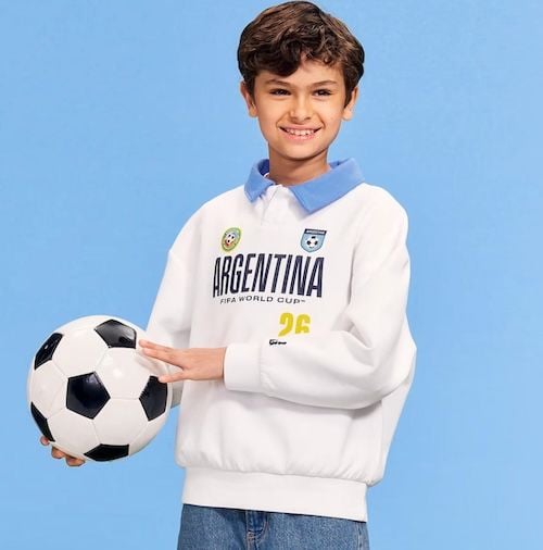 FIFA World Cup 26™ Argentina Dynamic Fleece Collared Graphic Sweatshirt