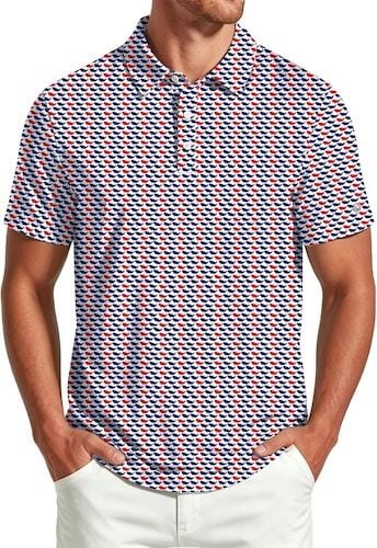 ZITY Select Mens Golf Polo Shirts 50+ UPF Short Sleeve Quick-Dry