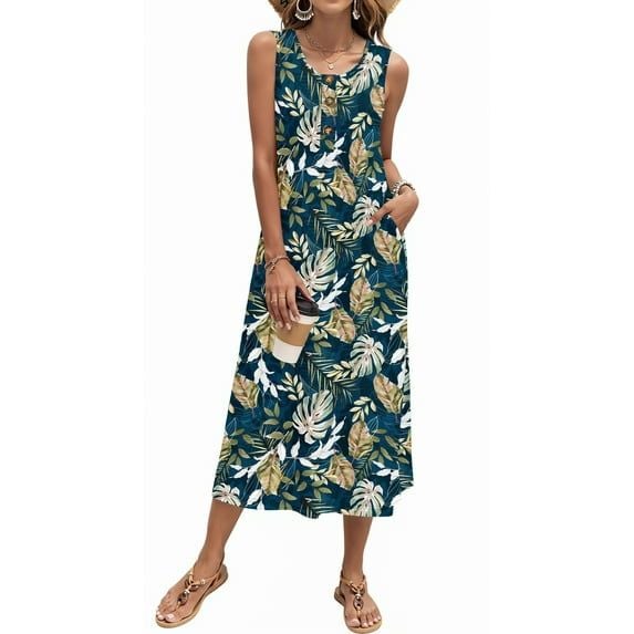 Fantaslook Long Tank Dresses for Women