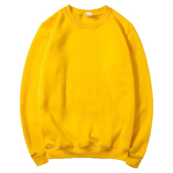 Annhoo Mens Pullover Long Sleeve Crew Neck Loose Pullover