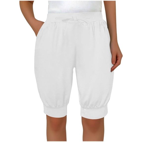 Annhoo Womens Bloomers Shorts Knee Length