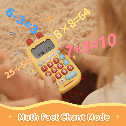 alilo Portable Math Toys for Kids Ages 5-12 with 5 Modes, 19 Math Games and 50K Math Questions, Practicing Addition, Subtraction, Multiplication and Division