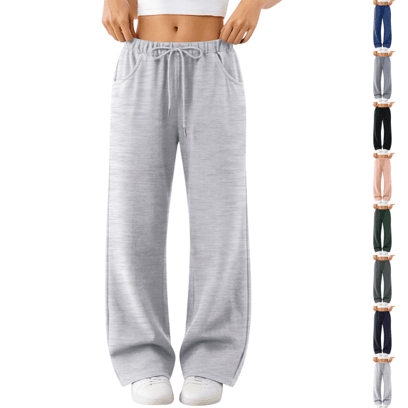 Sweatpants Womens 2026 Fall Baggy Wide Leg